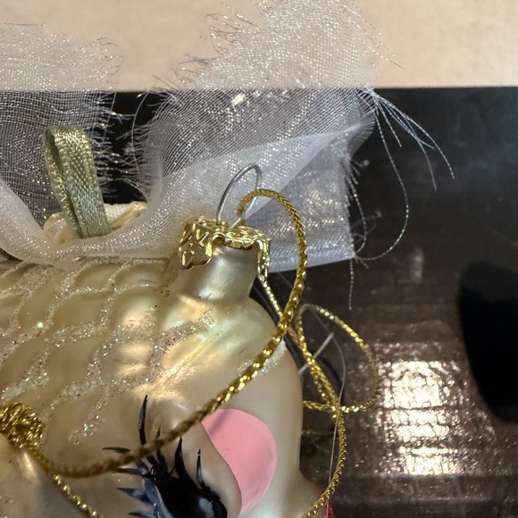 Katherine's Collection Glittery Fish Ornament with Gold and - Picture 12 of 15